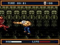 Splatterhouse 3 sur Sega Megadrive